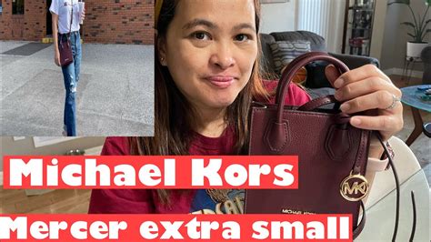 youtube michael kors mercer bag|More.